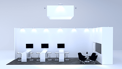 Exhibition Stand “Amsterdam” 10x3m | Hire in Berlin