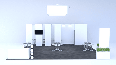Exhibition Stand “Miami” 10x9m | Hire in Berlin