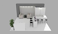 Exhibition Stand Builder Berlin | Trade Show Stand & Rental - EXB013.E