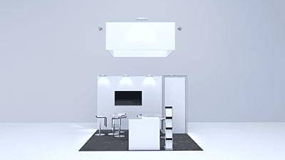 Exhibition Stand “Düsseldorf” 4x4m | Hire in Berlin