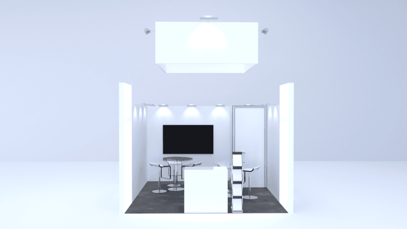 Exhibition Stand “Houston” 4x4m | Hire in Berlin Exhibition Stand “Houston” 4x4m | Hire in Berlin