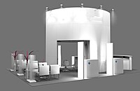 Exhibition Stand Builder Berlin | Trade Show Stand & Rental - STA01.E