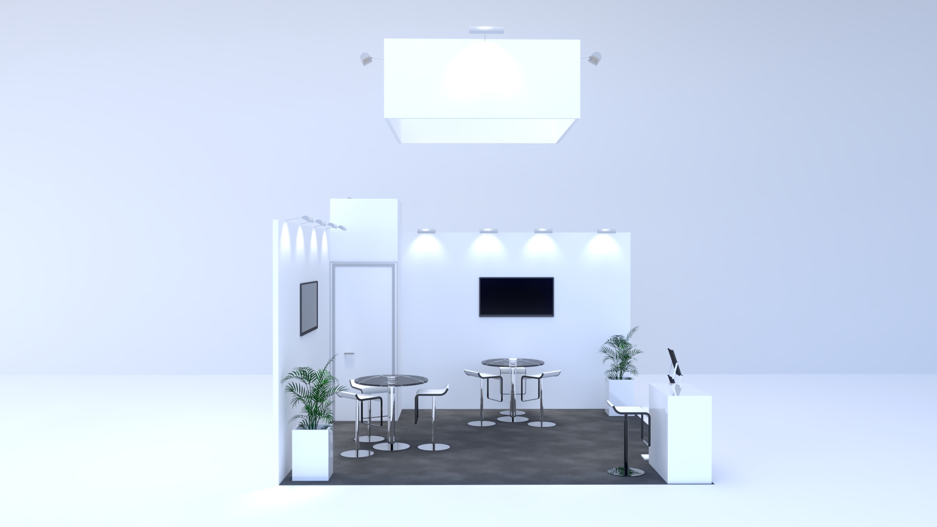Trade Show Booth “Berlin” – 5×5 m Exhibition Stand Rental