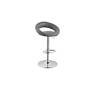tolix bar stool hire Berlin – stainless footrest detail under vivid seat cover