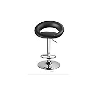 tolix bar stool hire Berlin – close‑up of faux leather seat and height control