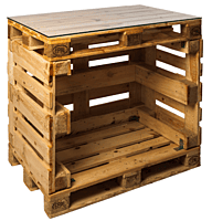 Pallet Bar Element Hire in Berlin – Rustic & Sustainable Event Bar