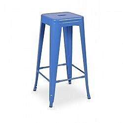 Blue Tolix Stool Hire in Berlin – Industrial Style Meets Functionality