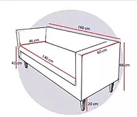 Red Sofa Hire in Berlin – Bold Faux Leather Event Seating