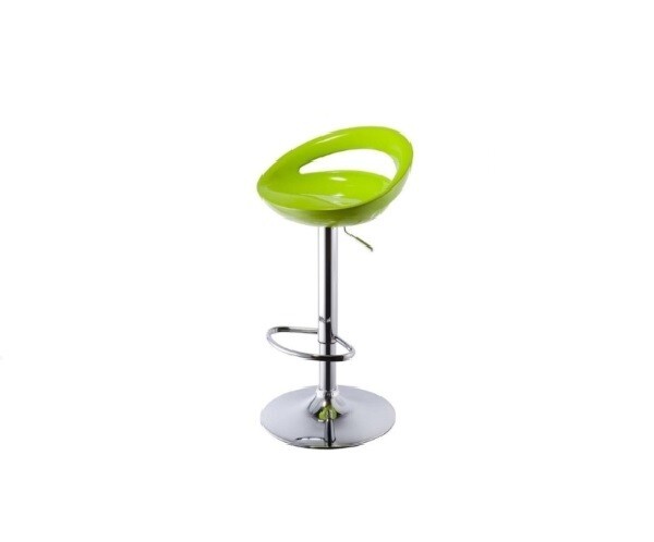 green bar stool hire Berlin – side view of adjustable green stool with steel base green bar stool hire Berlin – side view of adjustable green stool with steel base