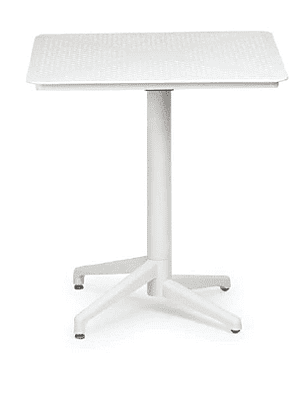 Square Folding Table Hire in Berlin – 70 × 70 × 80 cm White Square Folding Table Hire in Berlin – 70 × 70 × 80 cm White