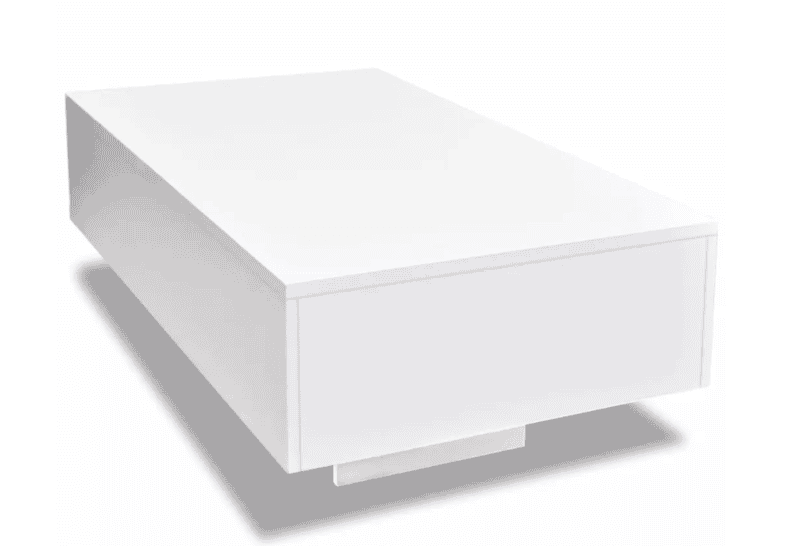 White Lounge Table Hire in Berlin – 85×55×31 cm, High-Gloss Finish White Lounge Table Hire in Berlin – 85×55×31 cm, High-Gloss Finish