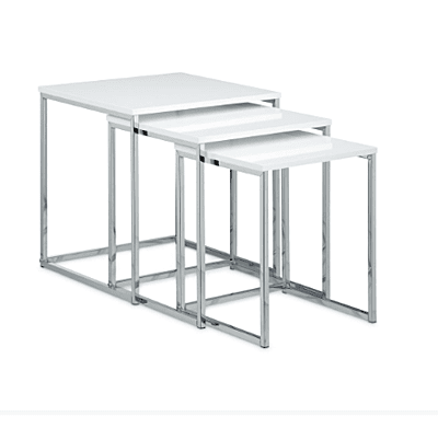 Side Table Set Hire Berlin – 3‑Piece Coffee Table Set for Modern Events