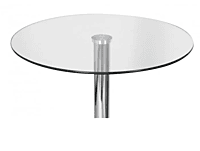 Glass Bar Table Hire in Berlin – Elegant 105 cm Standing Table