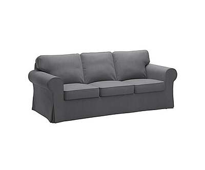 Grey 3‑Seater Fabric Sofa Hire in Berlin – Spacious & Stylish Lounge Seating