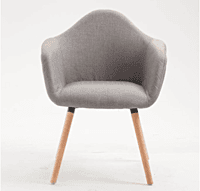 Berlin Grey Lounge Chair Hire – Upholstered Polyester Seat 90 cm High