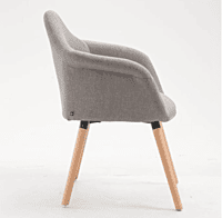 Berlin Grey Lounge Chair Hire – Upholstered Polyester Seat 90 cm High