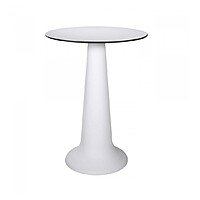 LED High Table Hire in Berlin – Illuminated White Standing Table