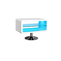 LED TV Table Hire in Berlin – Illuminated Media Console with RGB Lighting