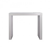bridge table hire Berlin – white bridge table in bar-height setup