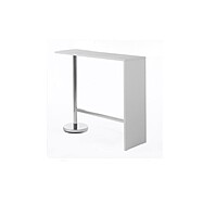 Bar Table Hire in Berlin – 113 × 40 × 106 cm MDF & Chrome