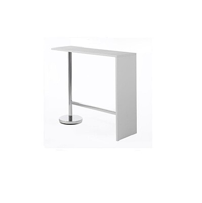 Bar Table Hire in Berlin – 113 × 40 × 106 cm MDF & Chrome Bar Table Hire in Berlin – 113 × 40 × 106 cm MDF & Chrome