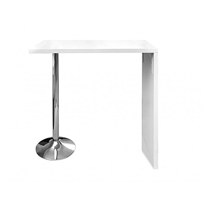 Bar Table Hire in Berlin – 113 × 40 × 106 cm MDF & Chrome