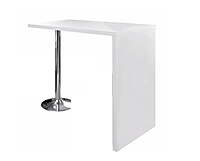 Bar Table Hire in Berlin – 113 × 40 × 106 cm MDF & Chrome