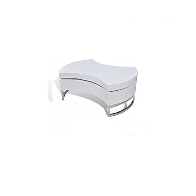 High‑Gloss Coffee Table Hire in Berlin – White Extendable MDF (80 × 35→58 × 32.5 cm) High‑Gloss Coffee Table Hire in Berlin – White Extendable MDF (80 × 35→58 × 32.5 cm)