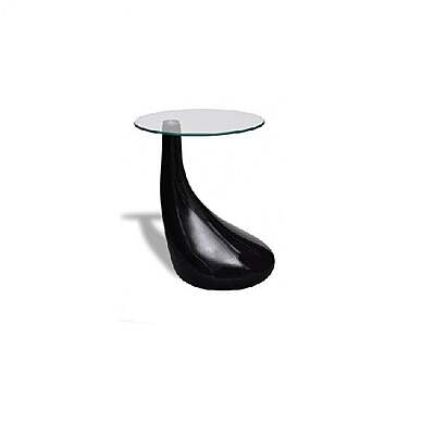 Berlin Lounge Table Hire – Black Side Table Rental for Events & Trade Shows