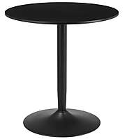 Berlin black round table hire metal Ø 70 cm height 75 cm