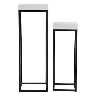 Small acrylic decor column hire Berlin 25 × 25 cm base decorative stand Small acrylic decor column hire Berlin 25 × 25 cm base decorative stand