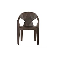Berlin Plastic Chair Hire – Brown Polypropylene Seat 80 cm
