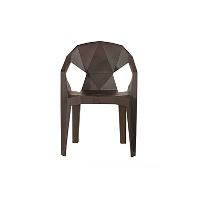 Berlin Plastic Chair Hire – Brown Polypropylene Seat 80 cm