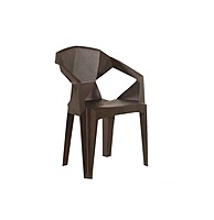 Berlin Plastic Chair Hire – Brown Polypropylene Seat 80 cm