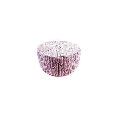 Berlin pink plastic pouf hire 60 cm diameter seat