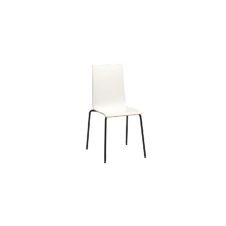 Berlin White Conference Chair Hire – Wood & Aluminium Seat 86 cm Berlin White Conference Chair Hire – Wood & Aluminium Seat 86 cm