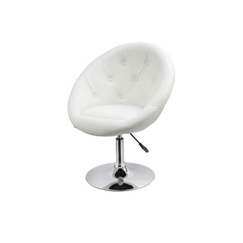 Berlin Round Lounge Chair Hire – White Adjustable Seating 43–54 cm Berlin Round Lounge Chair Hire – White Adjustable Seating 43–54 cm