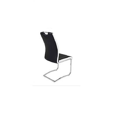 Berlin Black Faux‑Leather Event Chair Hire – 98 cm Overall Height