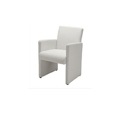 Berlin white lounge club chair hire faux-leather seat 81 cm Berlin white lounge club chair hire faux-leather seat 81 cm