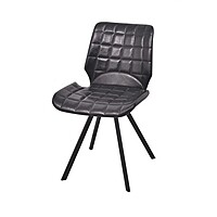 Berlin Black Faux-Leather Chair Hire – 83 cm High Leather‑Look Seat