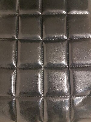 Berlin Black Faux-Leather Chair Hire – 83 cm High Leather‑Look Seat