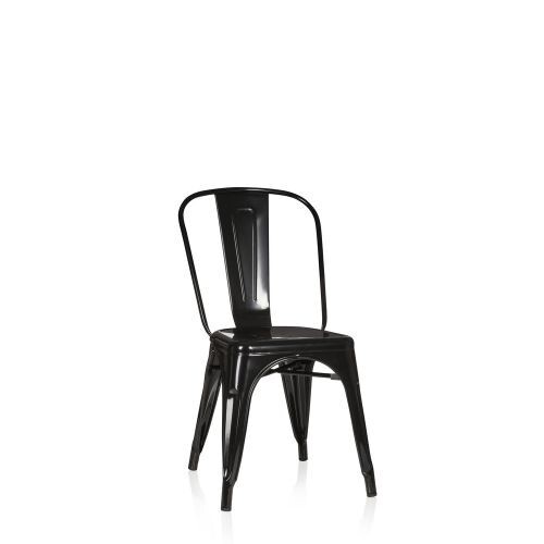 Berlin Industrial‑Style Dining Chair Hire – Black Steel Seat 84 cm Berlin Industrial‑Style Dining Chair Hire – Black Steel Seat 84 cm