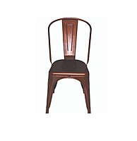 Berlin Industrial Chair Hire – Copper Metal Seat 82.5 cm