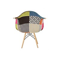 Berlin Patchwork Chair Hire – Upholstered Artisan Seat 82 cm