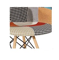 Berlin Patchwork Chair Hire – Upholstered Artisan Seat 82 cm