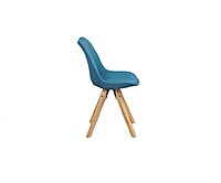 Berlin Expo Chair Hire – Petrol Upholstered Seat 87 cm