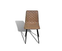 Berlin Brown Faux‑Leather Chair Hire – Leather‑Look Seat 83 cm