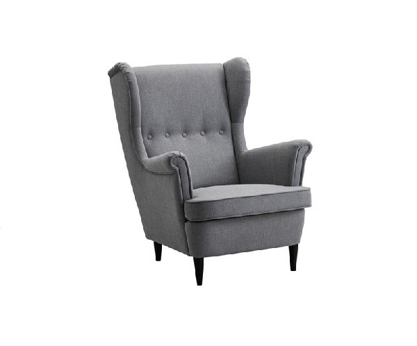Berlin Grey Lounge Armchair Hire – 101 cm High Upholstered Seat