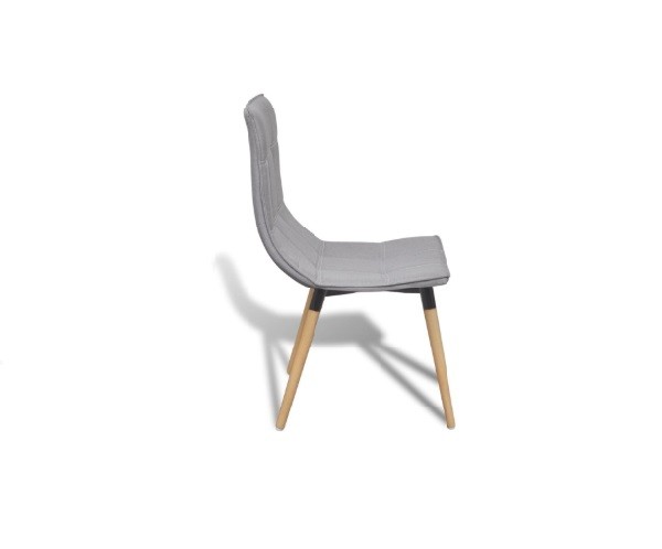Berlin Grey Upholstered Chair Hire – Padded Wooden Seat 89 cm Berlin Grey Upholstered Chair Hire – Padded Wooden Seat 89 cm