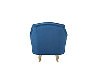 Berlin Blue Club Chair Hire – Upholstered Lounge Seat 72 cm High